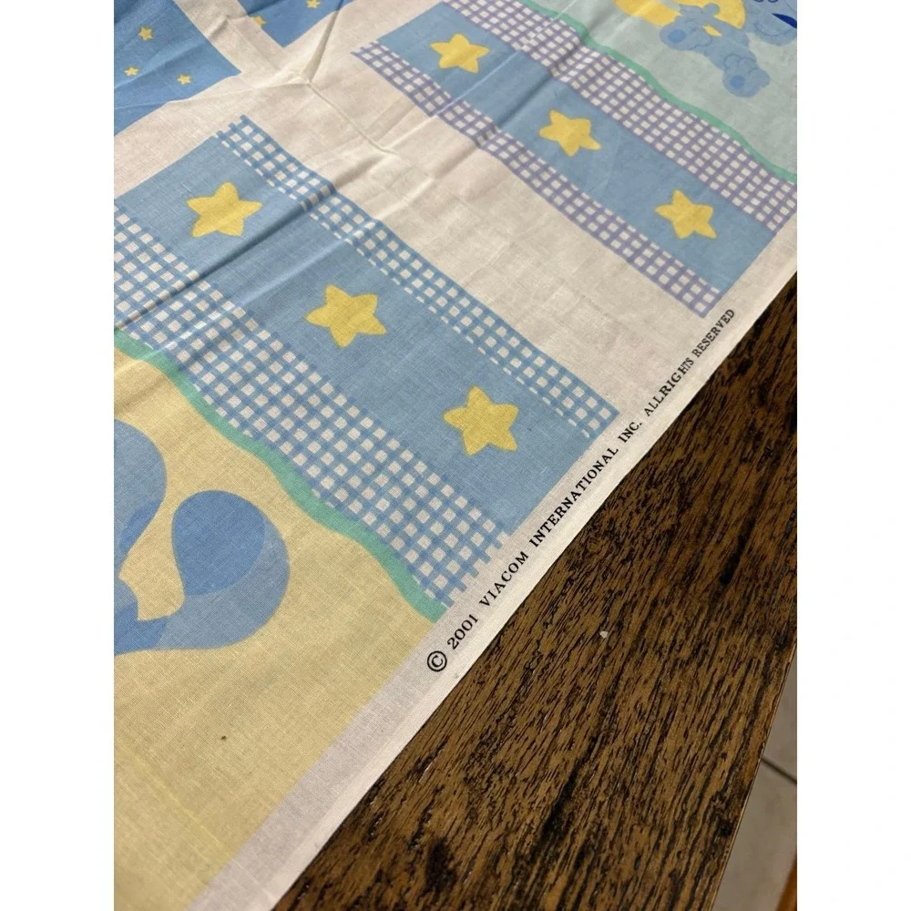 vintage 2001 blues clues Viacom fabric 45x35